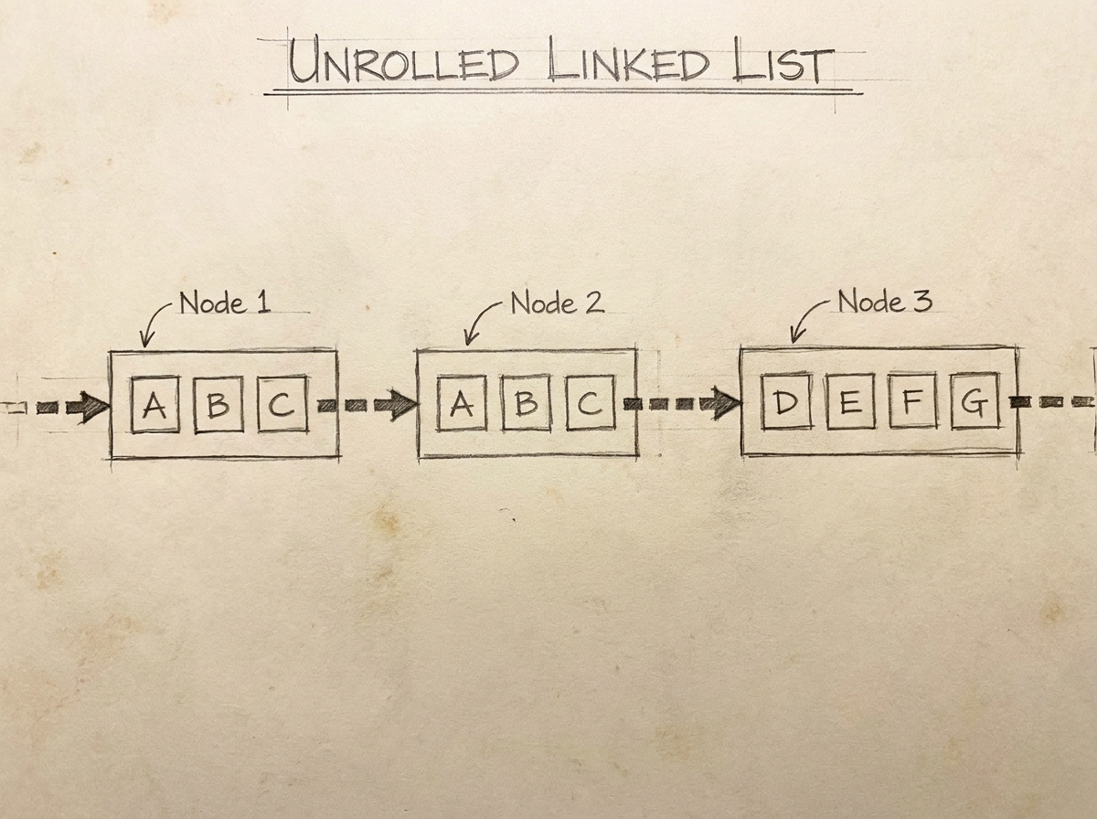 unrolled-linked-list